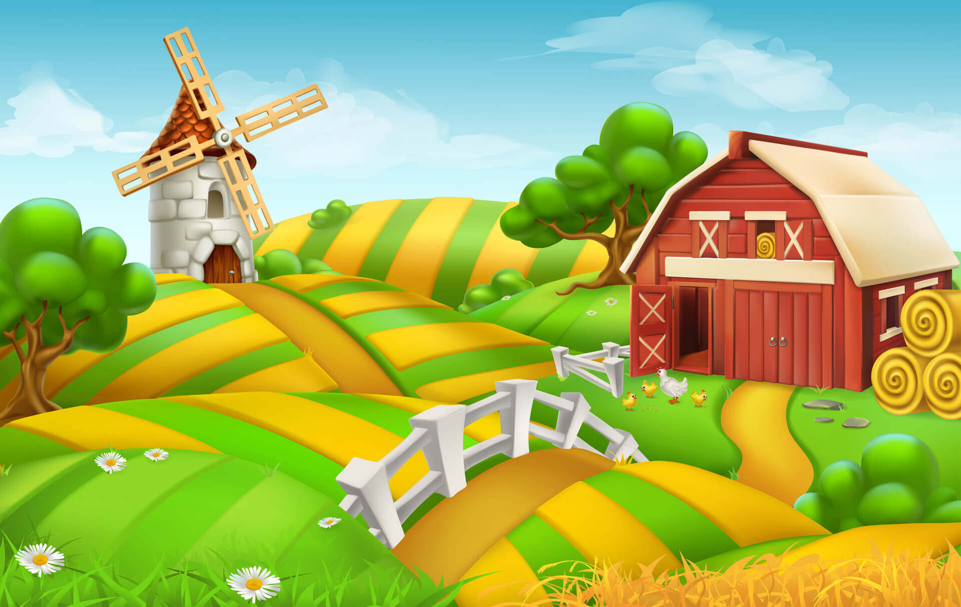 The Crazy Farm Game